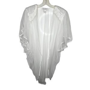 Vintage Val Mode Lingerie Sheer‎ Robe